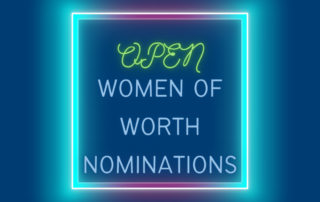 Women Of Worth nominations Open graphic