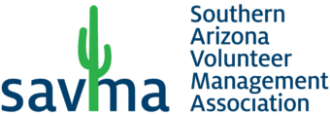 SAVMA- Volunteers Management Professionals Logo