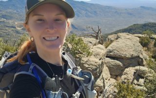 Introducing AmeriCorps Member Lillian hiking in the Gila Wilderness, AZ