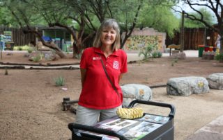 Community Service Recognition: Linda Down Reid Park Zoo Docent