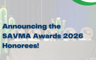 Cactus decorations and volunteer awards