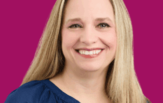 Keynote speaker Brenda Meller smiling